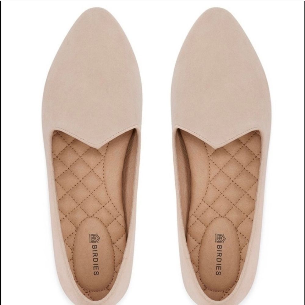 Birdie’s The Heron Beige Suede Size 8.5